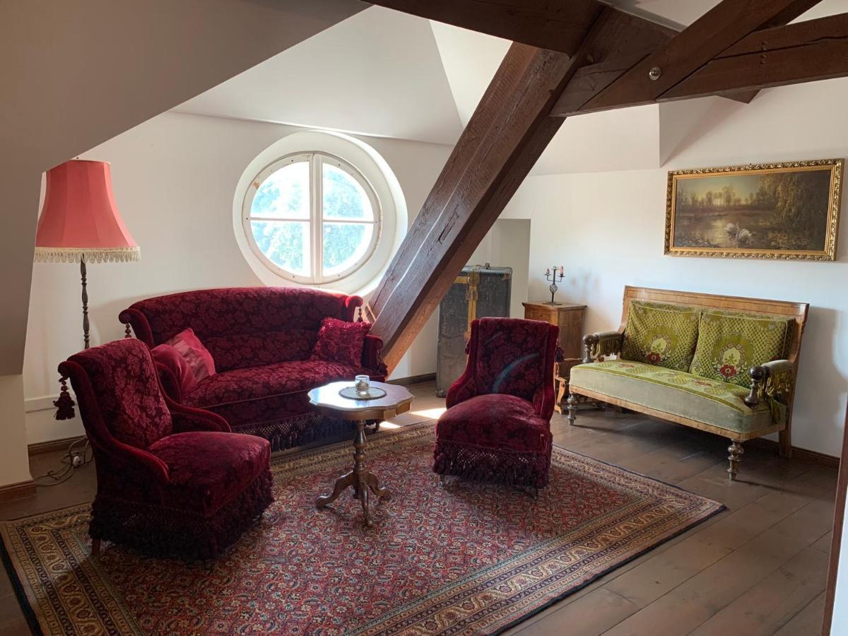 Hotel Garni Schloss Grochwitz Herzberg  Экстерьер фото