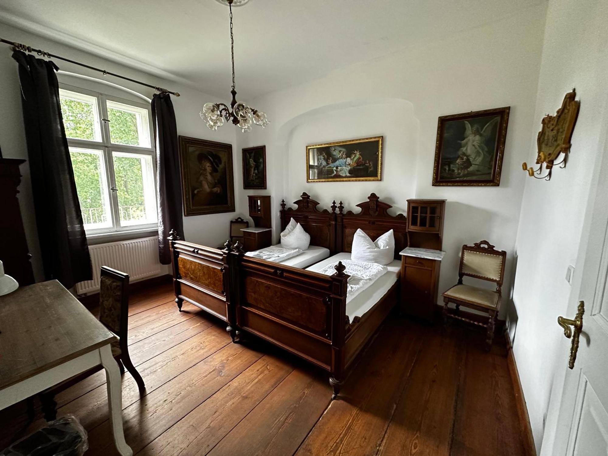 Hotel Garni Schloss Grochwitz Herzberg  Экстерьер фото
