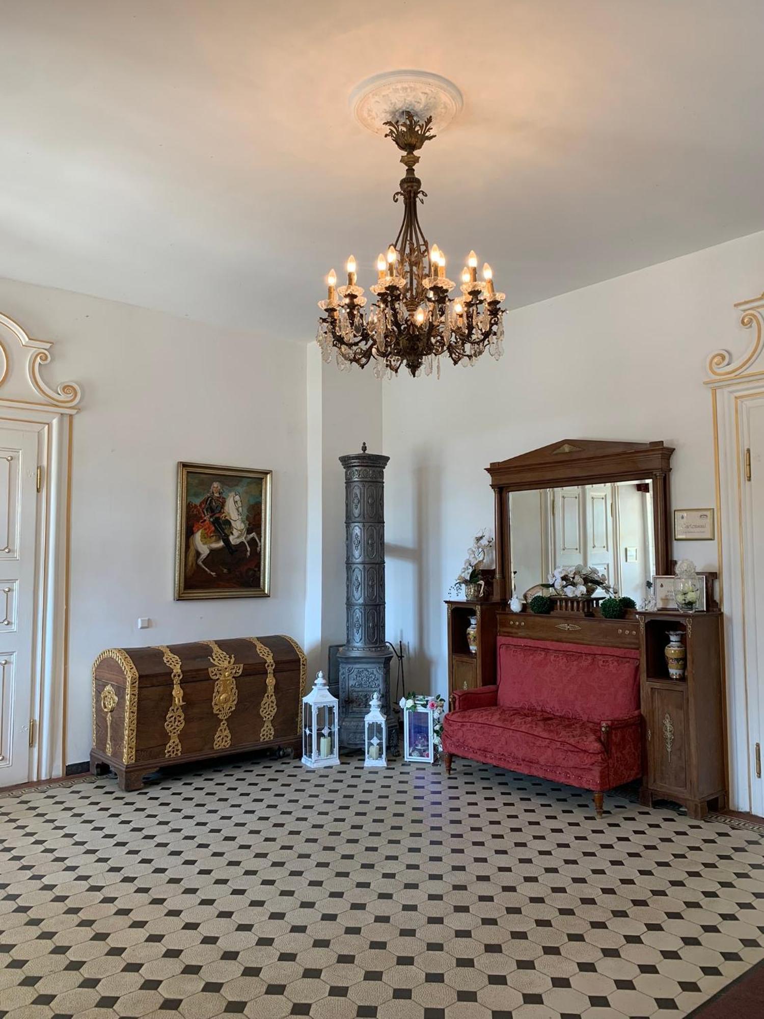 Hotel Garni Schloss Grochwitz Herzberg  Экстерьер фото